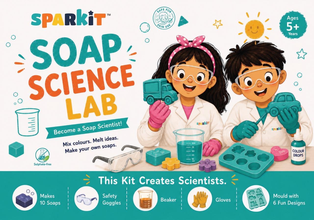 Sparkit Soap Science Lab kit