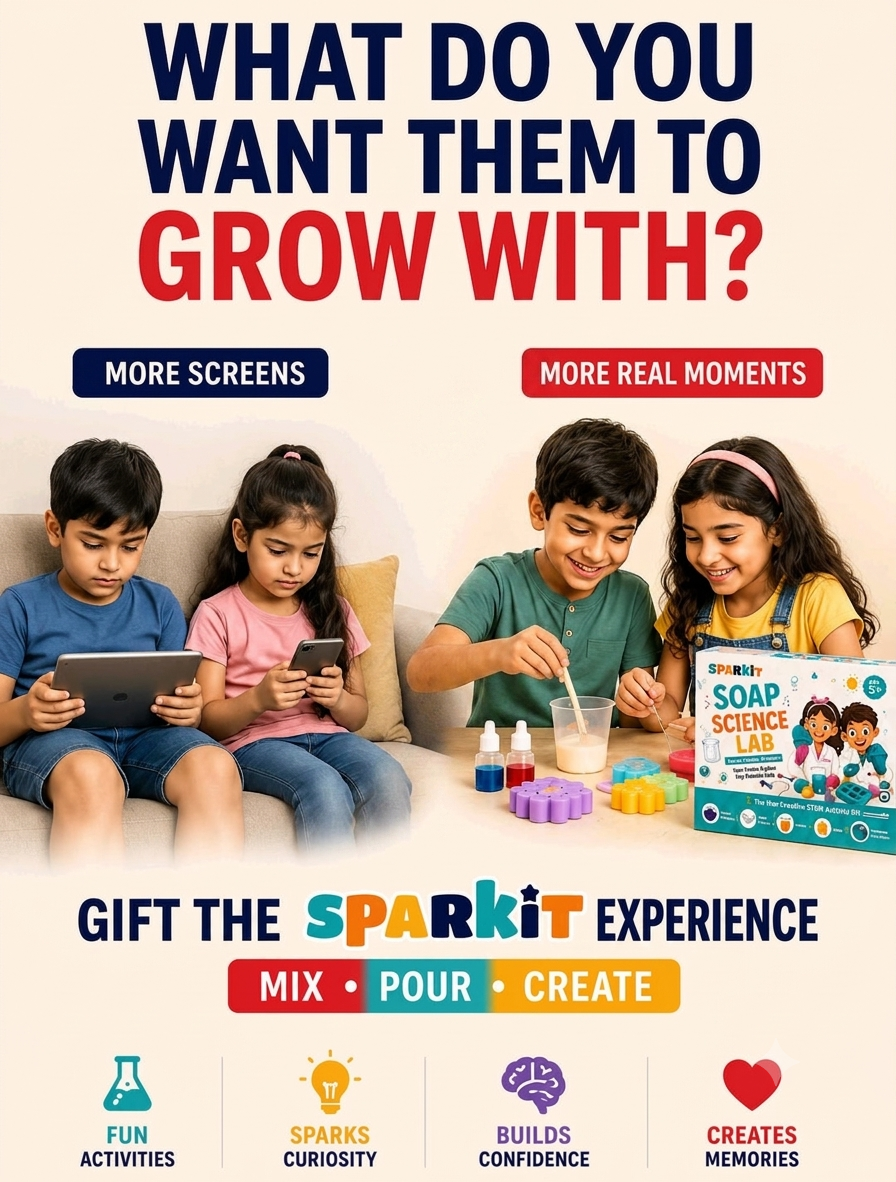 Sparkit Soap Science Lab growth and hands-on learning campaign